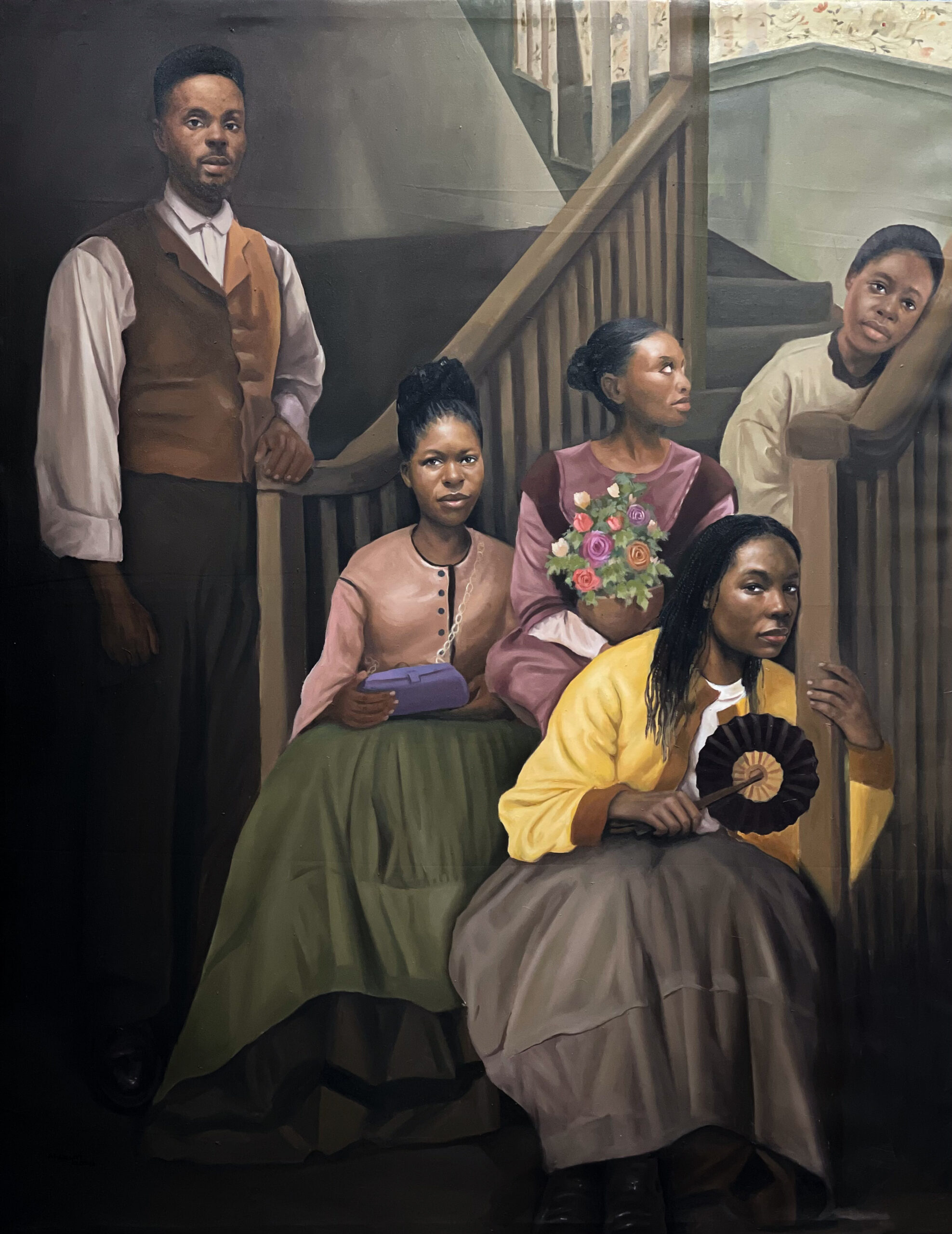 Portrait Painting, Oil, Women Art 2024