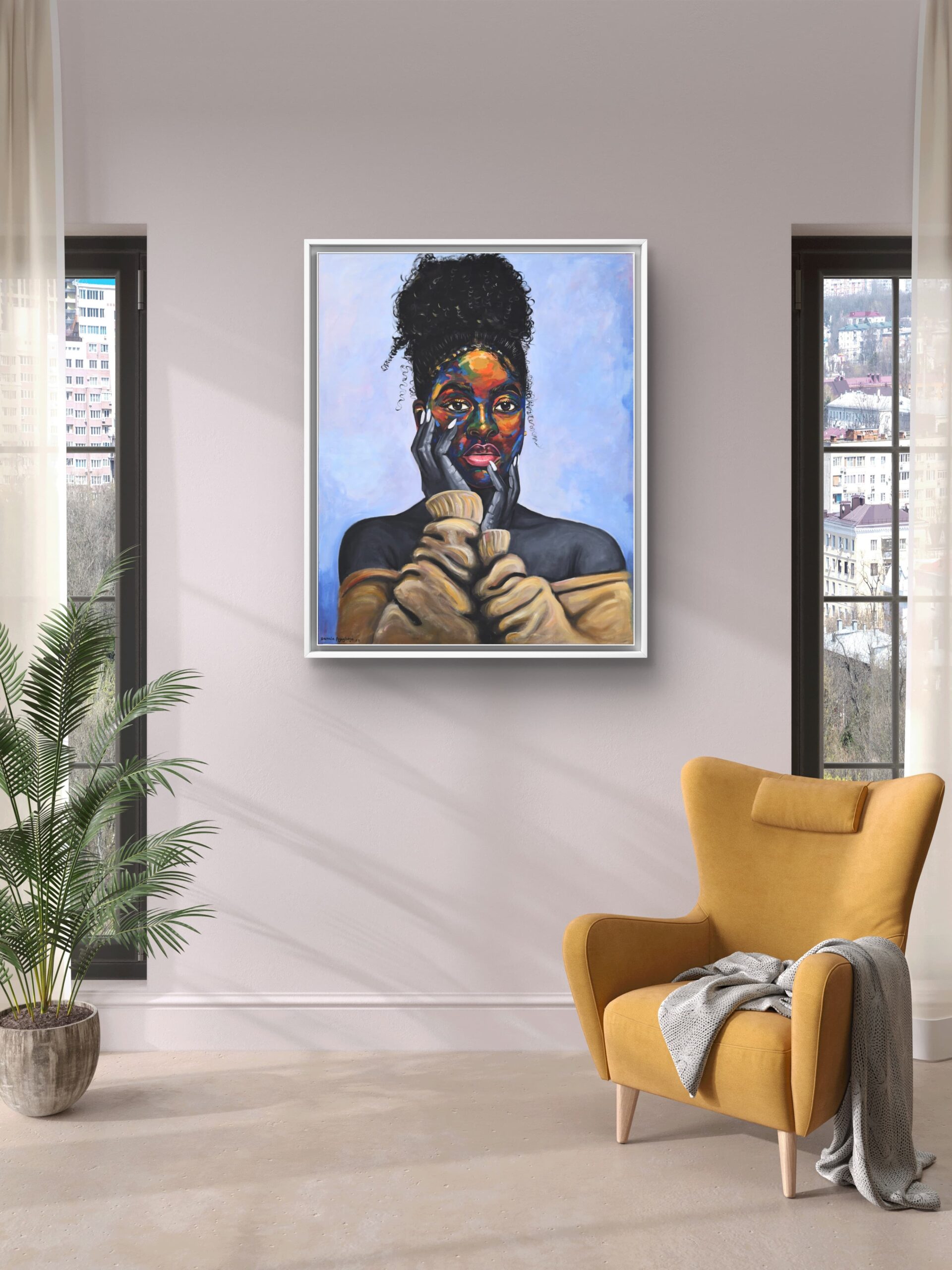 Contemporary, Figurative Portrait, Beauty Women 2024 - Image 3