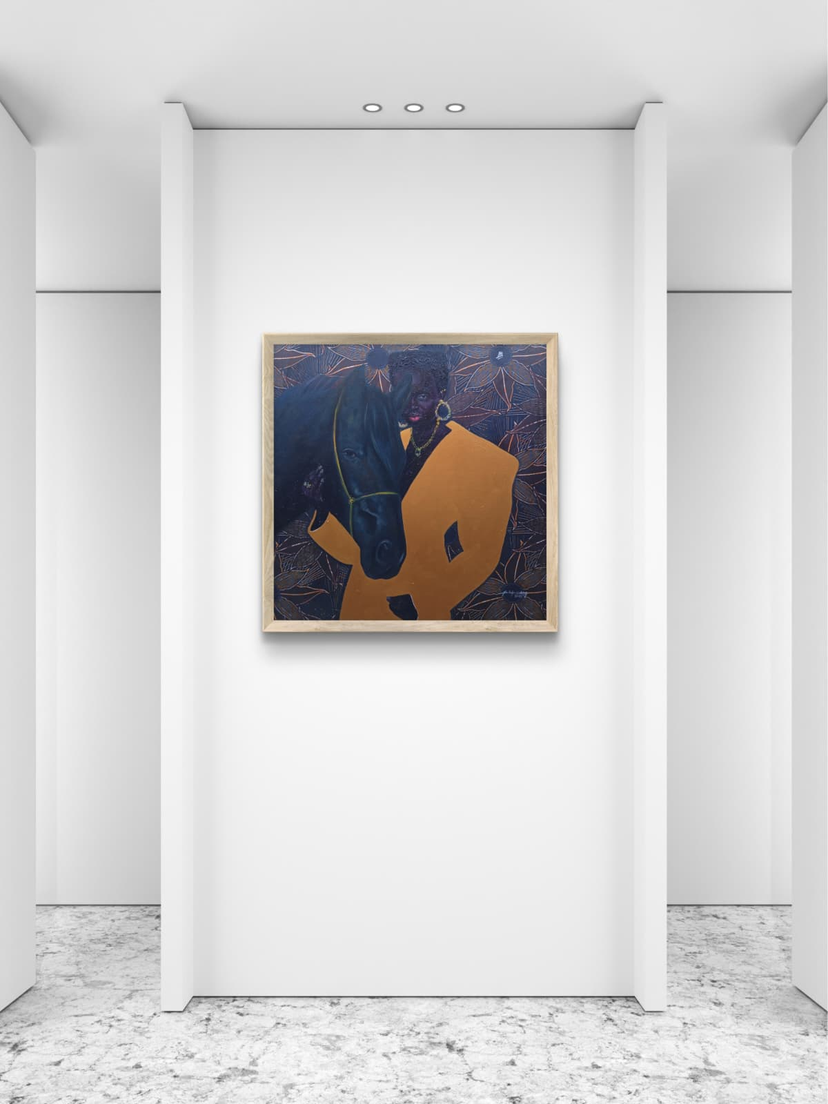 Against All Odds -21st Century, Contemporary, Figurative, Mixed Media, Fabrics, 2025 - Image 4