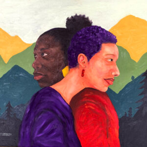 Roots and Rhythm - 21st Century, Contemporary, Figurative, Mixed Media, Fabrics, 2025 (Copy)