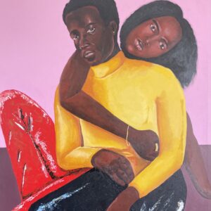 Irinajo Ife (Journey of Love) - 21st Century, Contemporary, Figurative, Couple, 2025